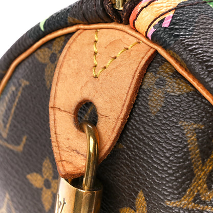 Louis Vuitton Monogram Roses Speedy 30 16 of 17