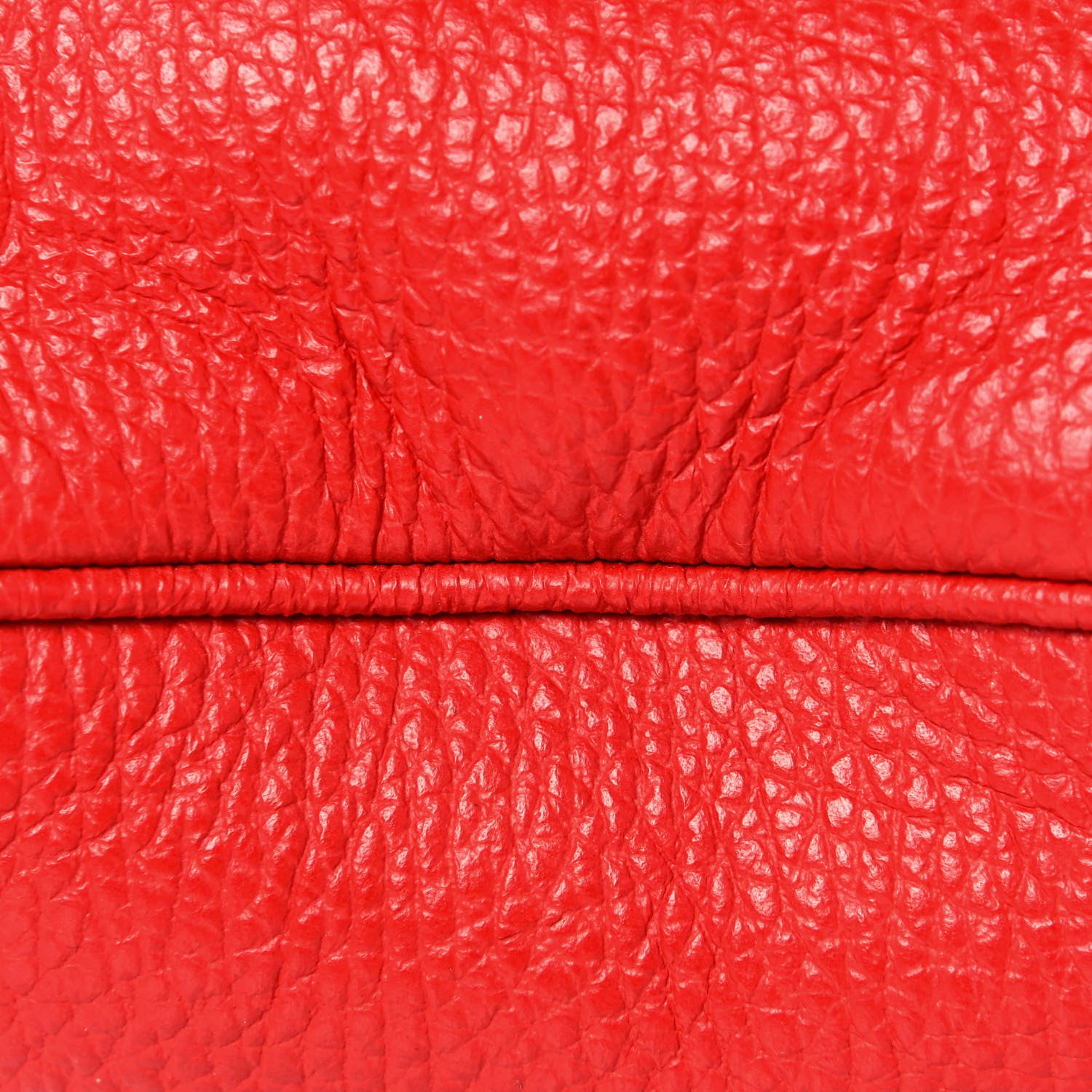 Gucci Pebbled Calfskin Medium Abbey Convertible Tote Red 12 of 14
