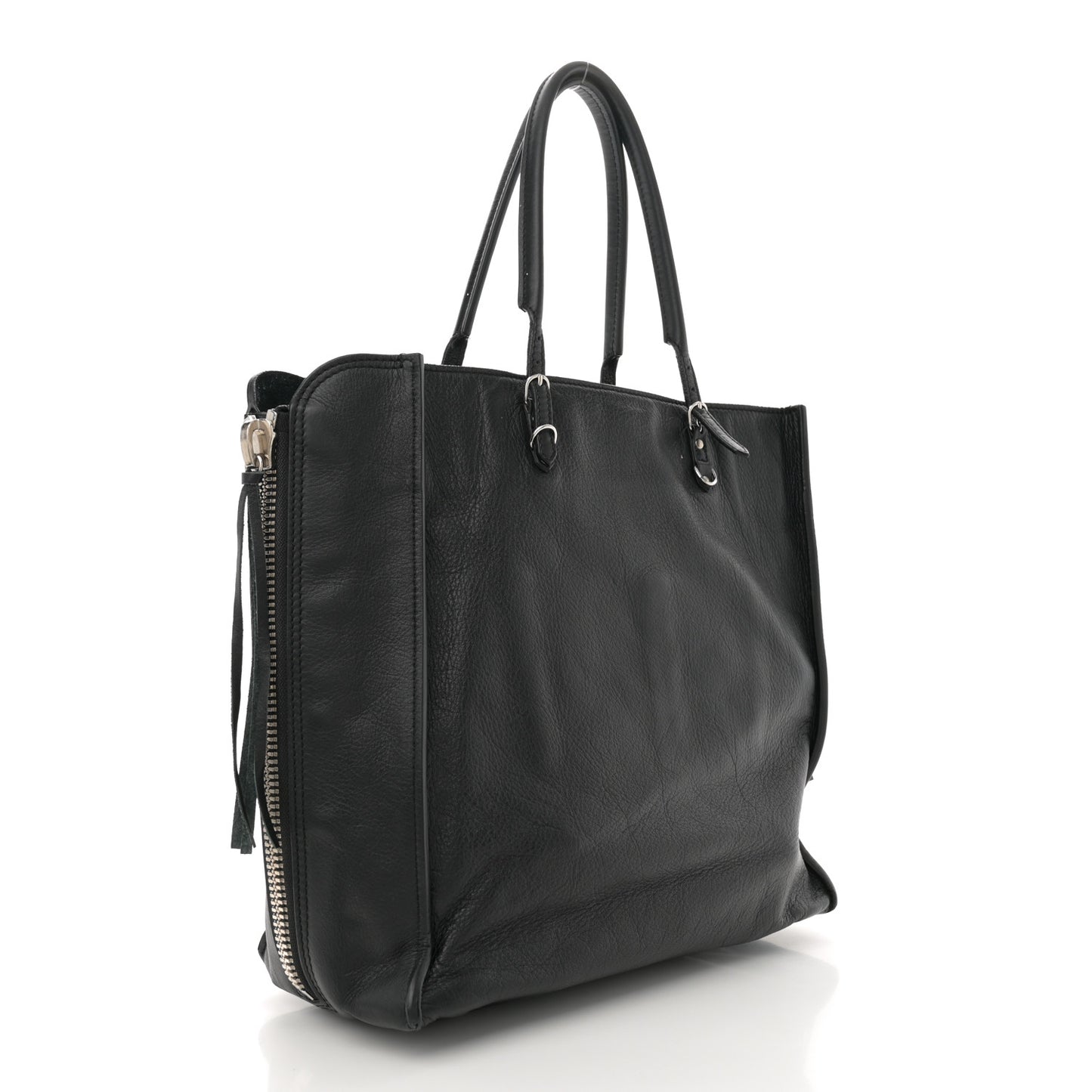 Veau Papier A5 Zip Around Tote Tote Black