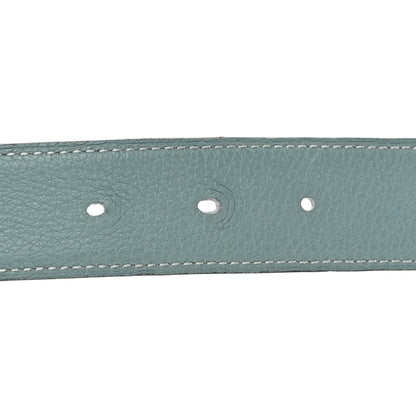 Hermes Box Togo 32mm Belt Strap 105 42 Graphite Ciel 4 of 12