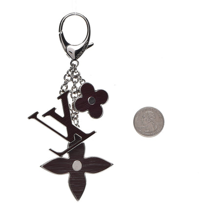 Louis Vuitton Fleur d Epi Bag Charm Moka 2 of 3