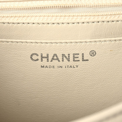 Chanel Calfskin Timeless Accordion Flap White 6 of 8