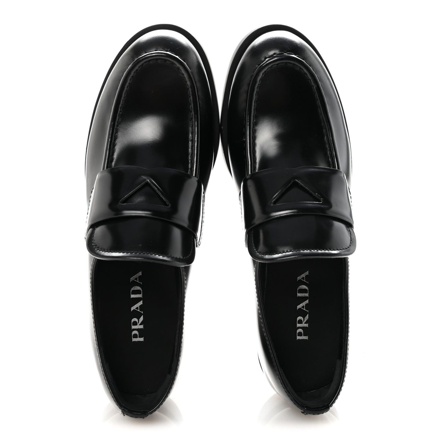 Spazzolato Loafers 38 Black