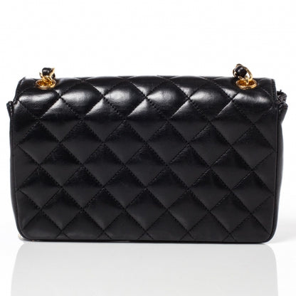 Chanel Lambskin Quilted Mini Flap Black 4 of 10