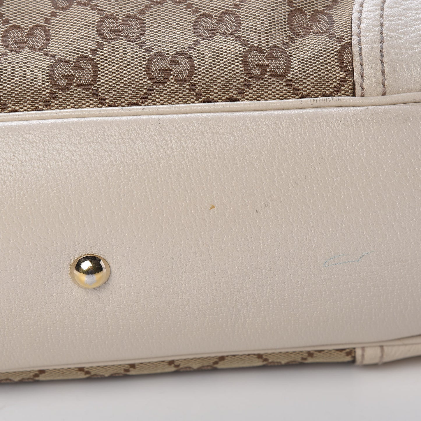Monogram Medium Princy Tote Off White
