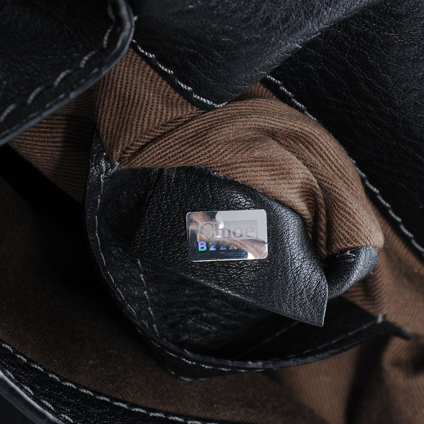Calfskin Small Marcie Round Crossbody Bag Black