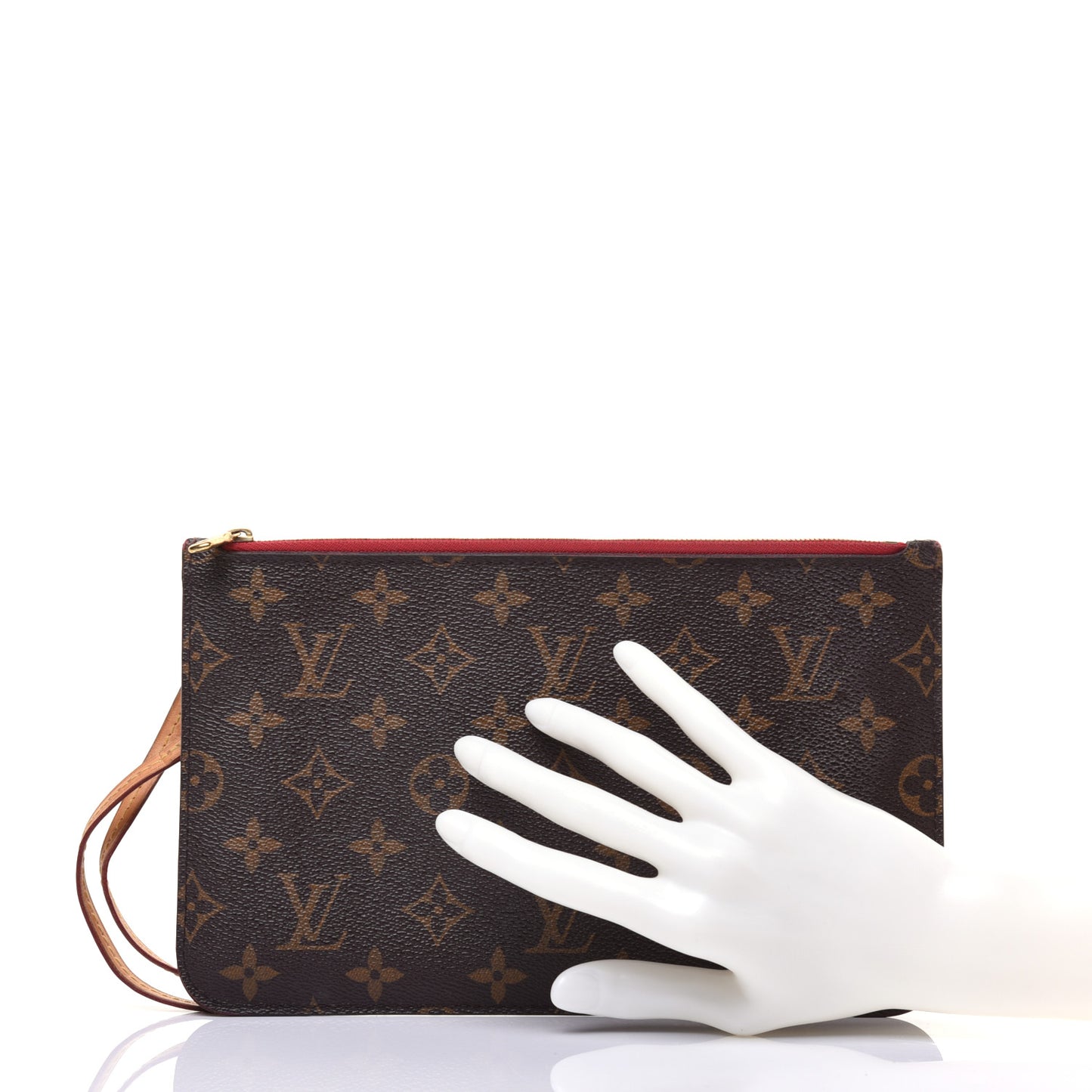 Monogram Neverfull MM GM Pochette Cherry