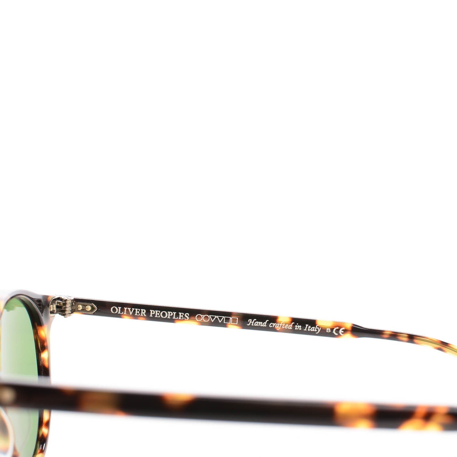 Oliver Peoples Delray Sun Sunglasses Vintage Dark Tortoise Brown 5 of 6