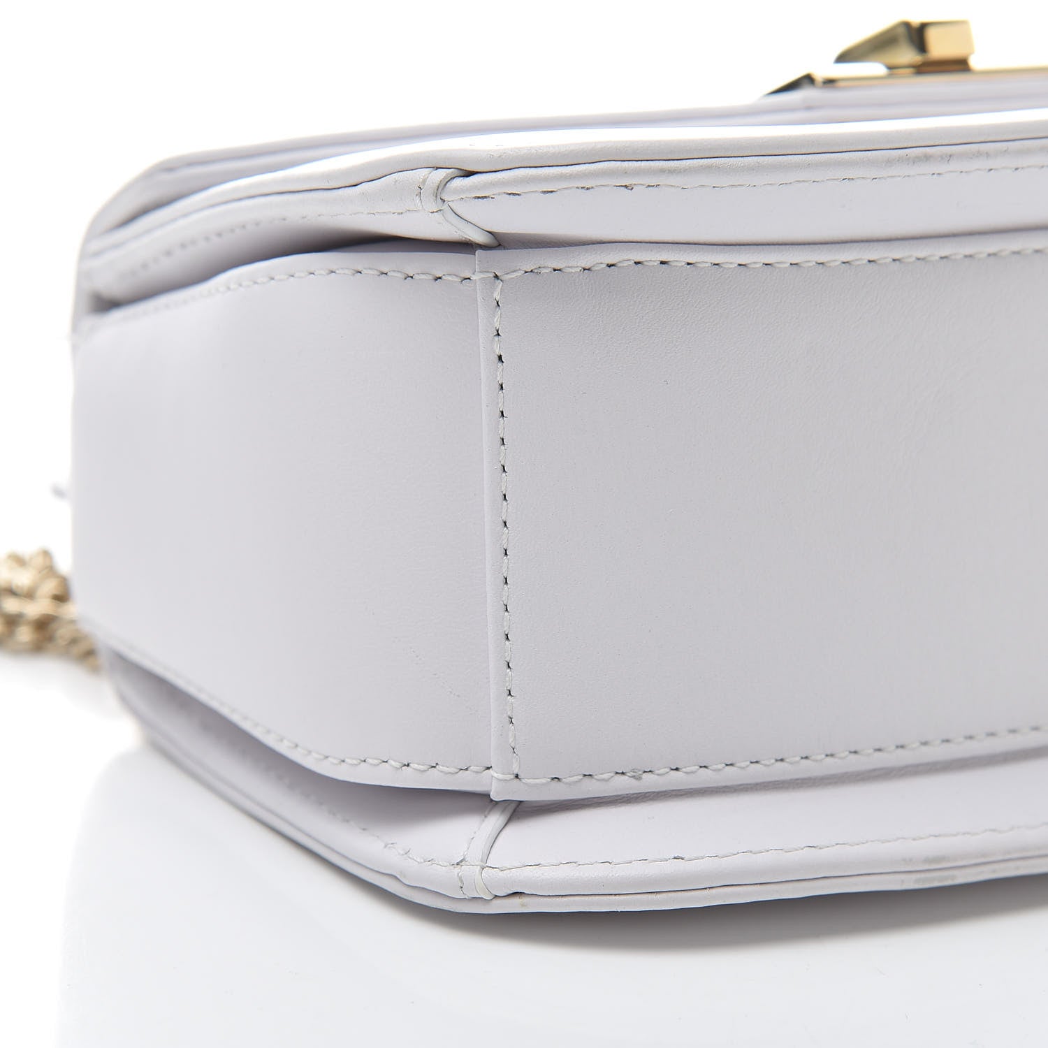 Valentino Garavani Calfskin VLTN Small Shoulder Bag White 9 of 12