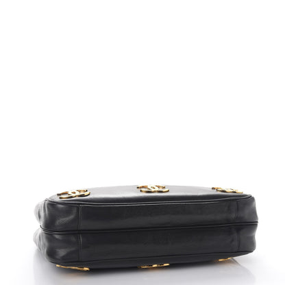 Chanel Lambskin CC Shoulder Bag Black 4 of 13