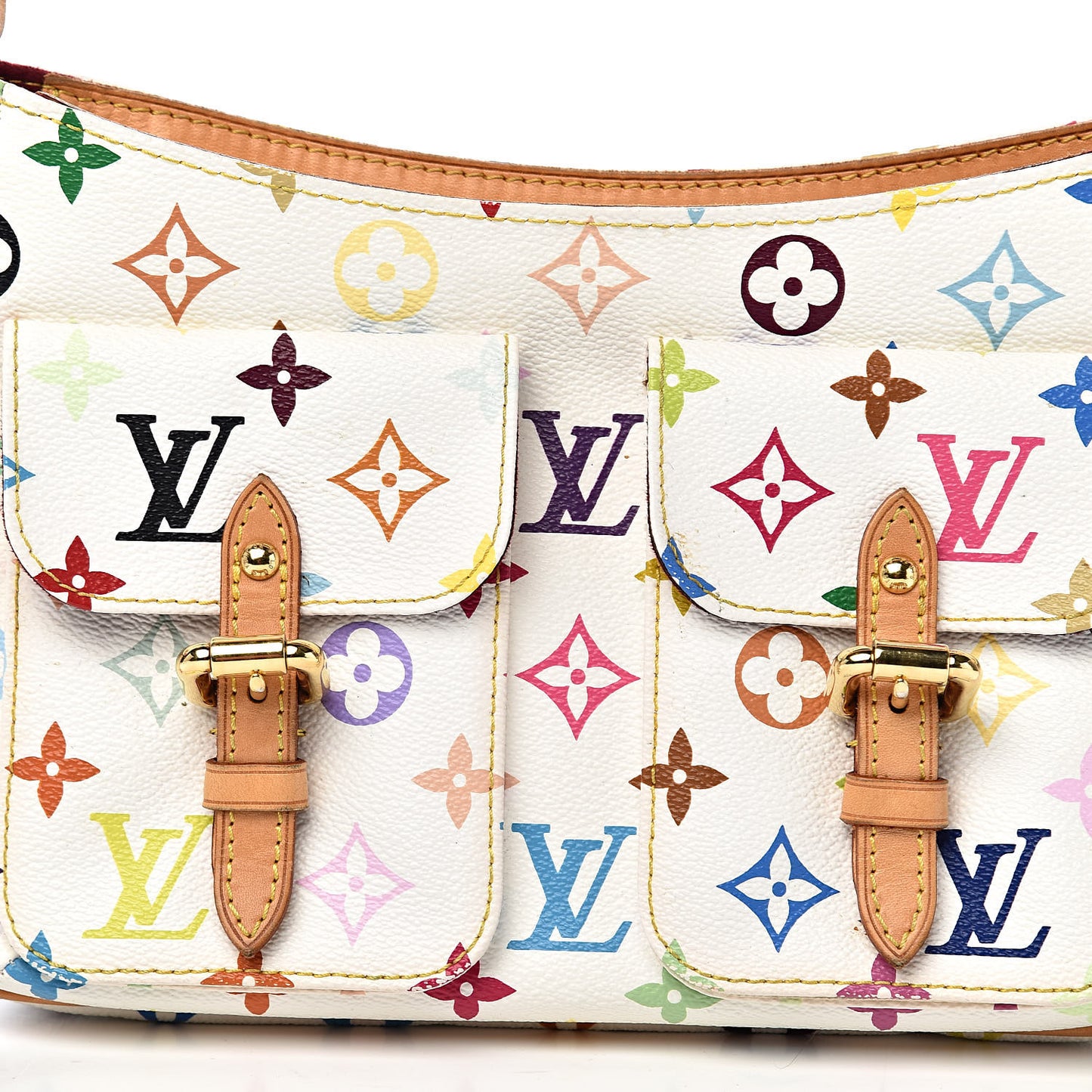 Monogram Multicolor Lodge PM White