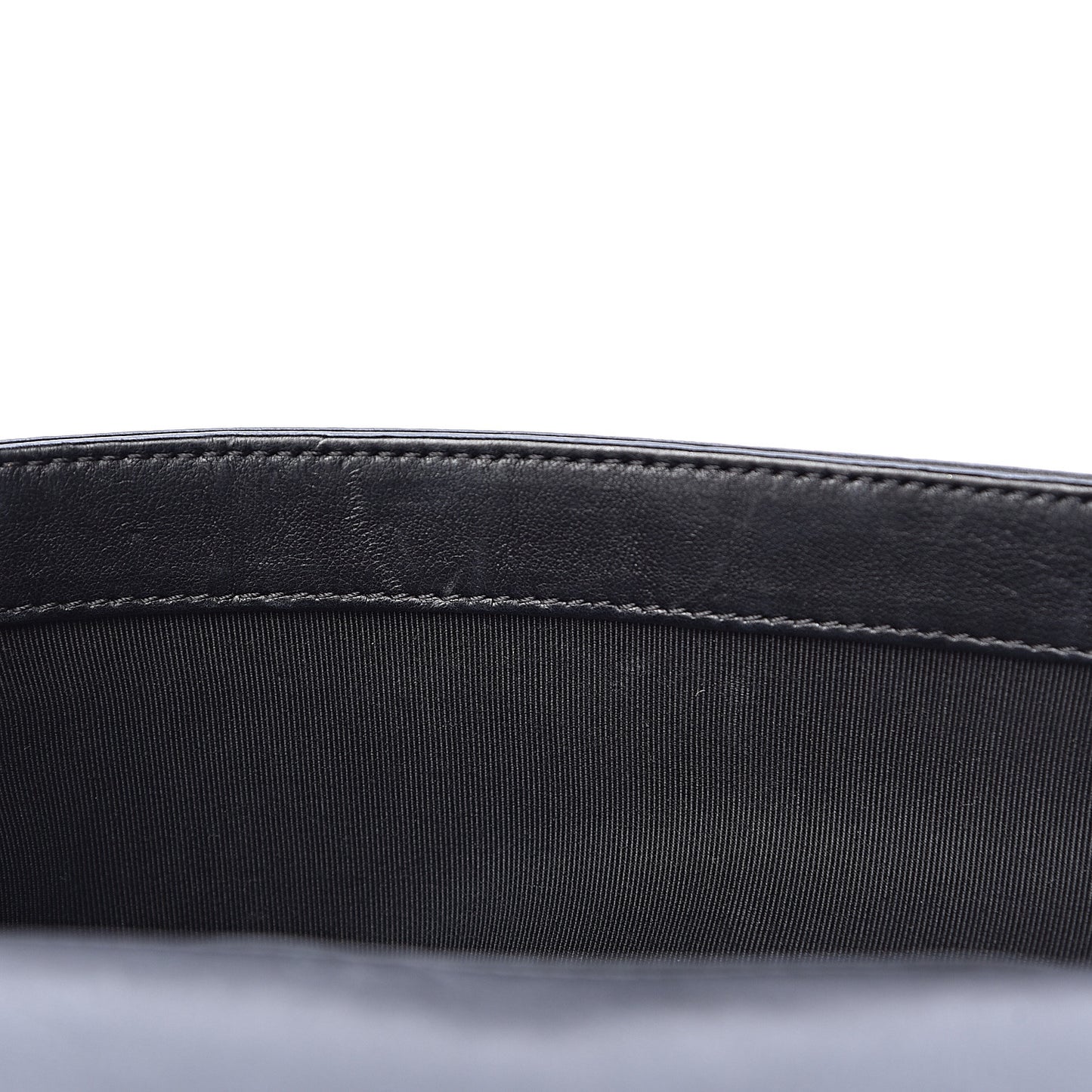 Calfskin Quilted Medium Boy Flap Black
