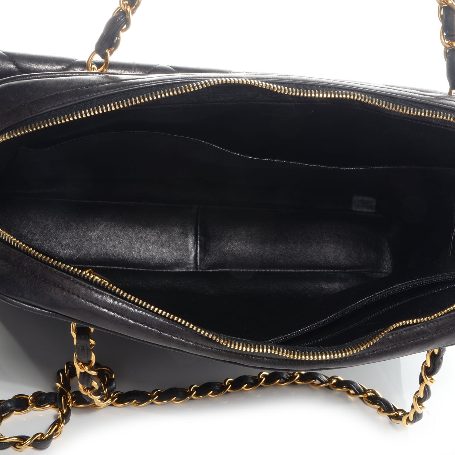 Chanel Lambskin Large Camera Case Black 5 of 9