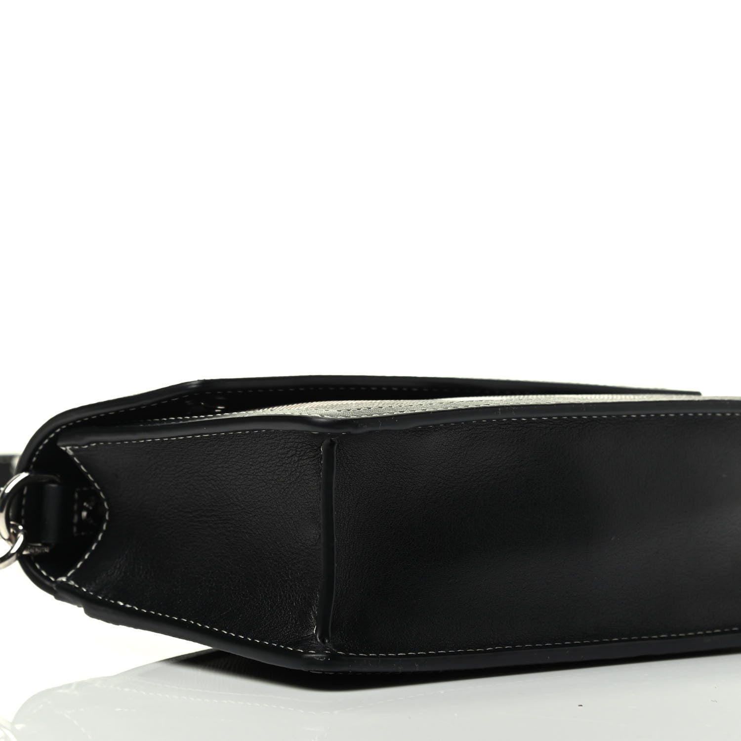 Burberry E-Canvas Giant Check Oscar Crossbody Dark Birch 7 of 8
