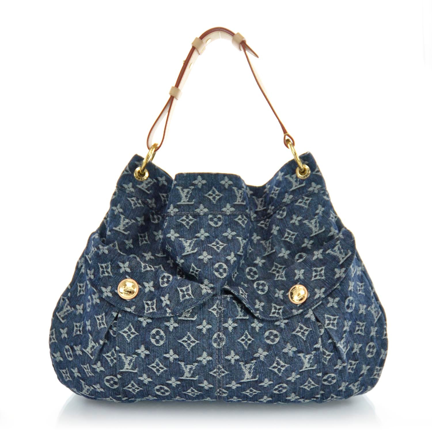 Louis Vuitton Denim Daily GM Gris Blue 1 of 8