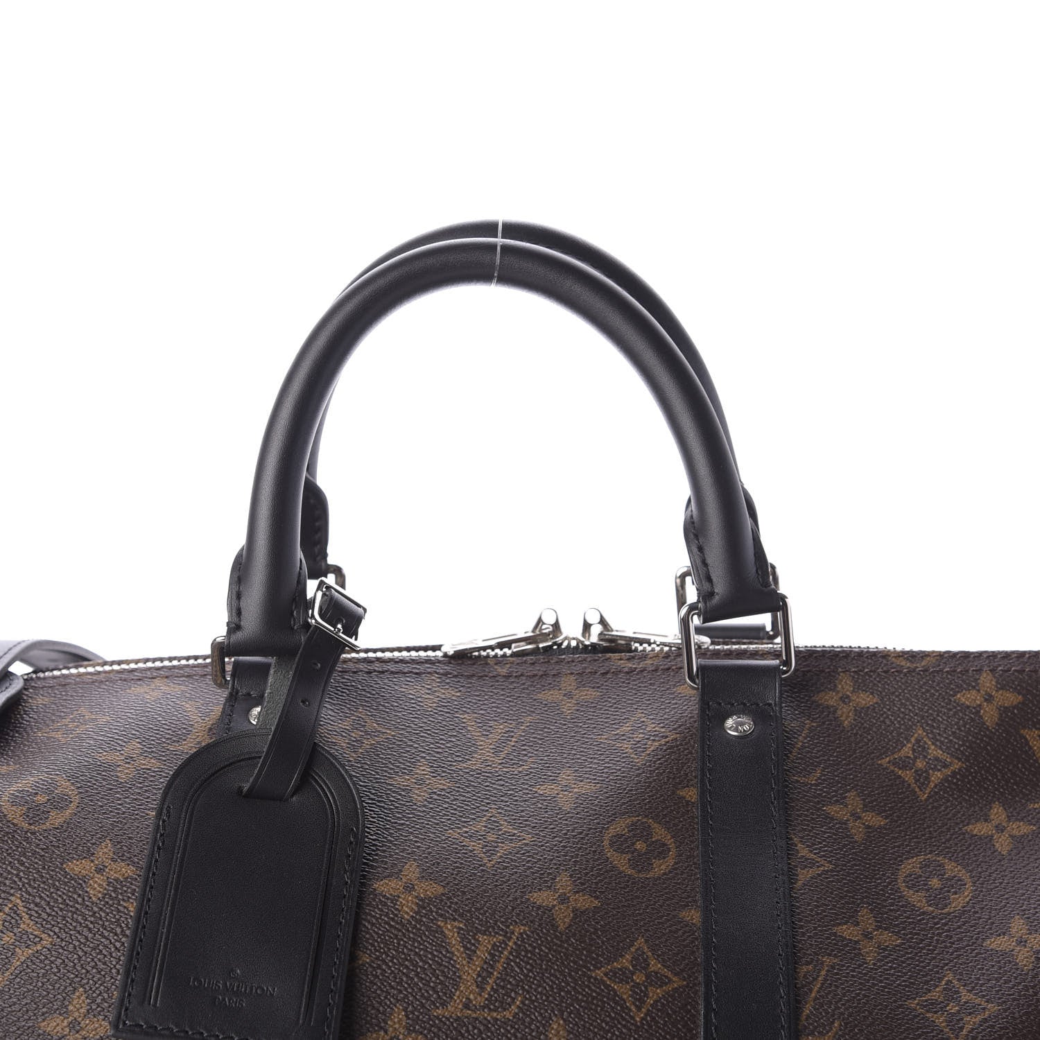 Louis Vuitton Monogram Macassar Keepall Bandouliere 55 9 of 9