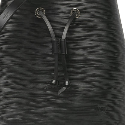 Louis Vuitton Epi NeoNoe MM Black 7 of 9