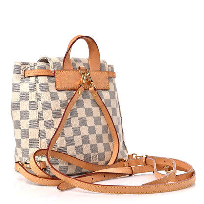 Louis Vuitton Damier Azur Sperone BB Backpack 3 of 14