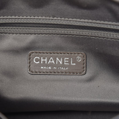 Chanel Glazed Calfskin Twisted Tote Black 6 of 15
