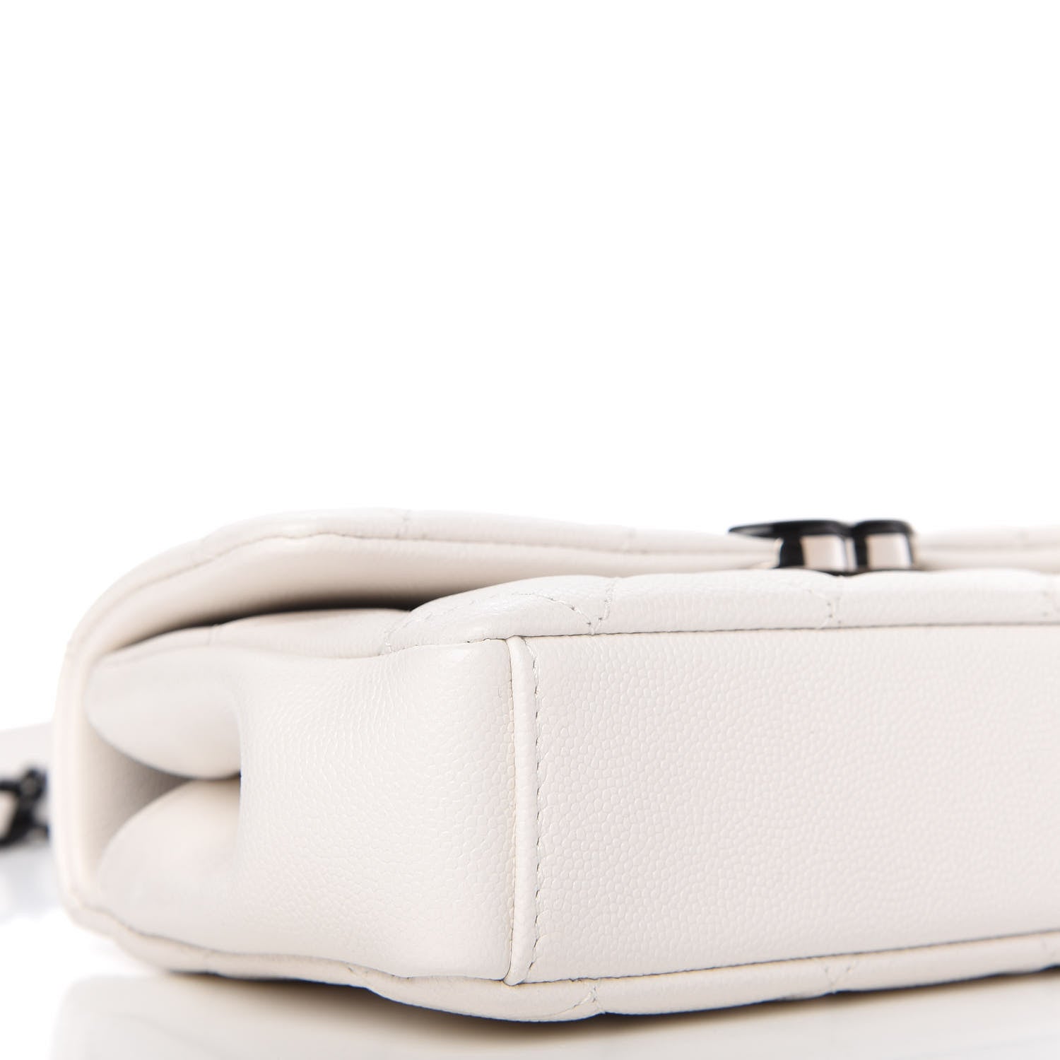 Chanel Caviar Quilted My Everything Small Flap White Black 6 of 11