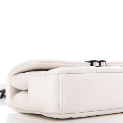 Chanel Caviar Quilted My Everything Small Flap White Black 6 of 11