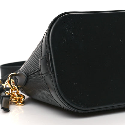 Louis Vuitton Epi Alma Mini Black 8 of 9