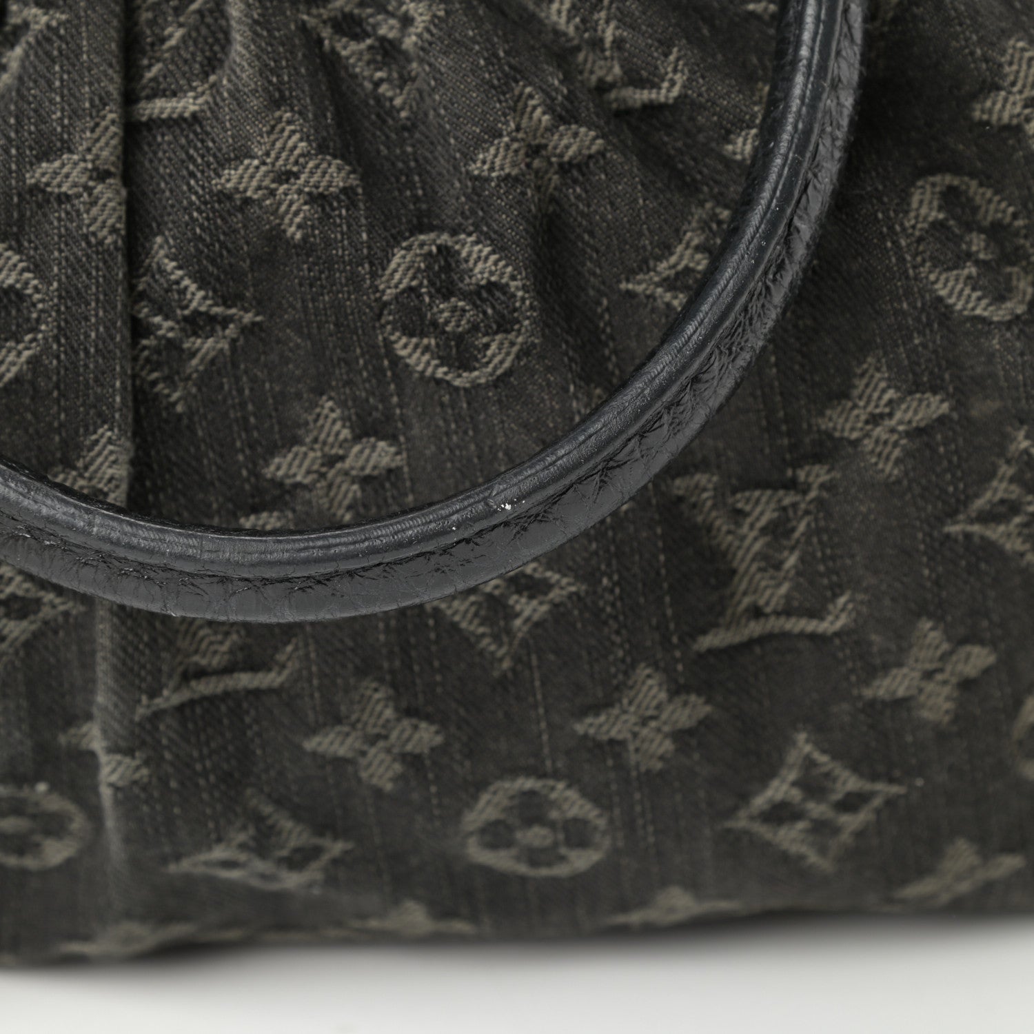 Louis Vuitton Denim Neo Cabby MM Black 11 of 18