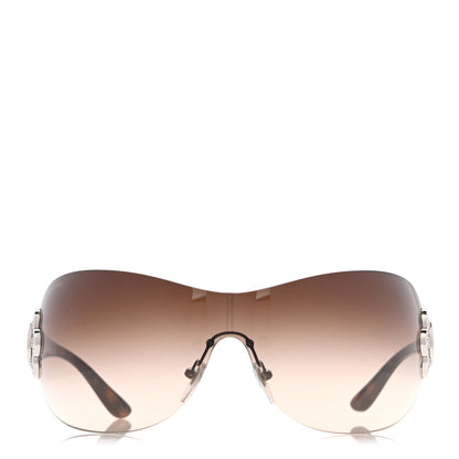 Bulgari Crystal Sunglasses 6069-B Brown 2 of 8