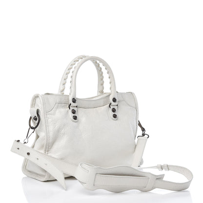 Balenciaga Agneau Classic Hardware S City White 4 of 9