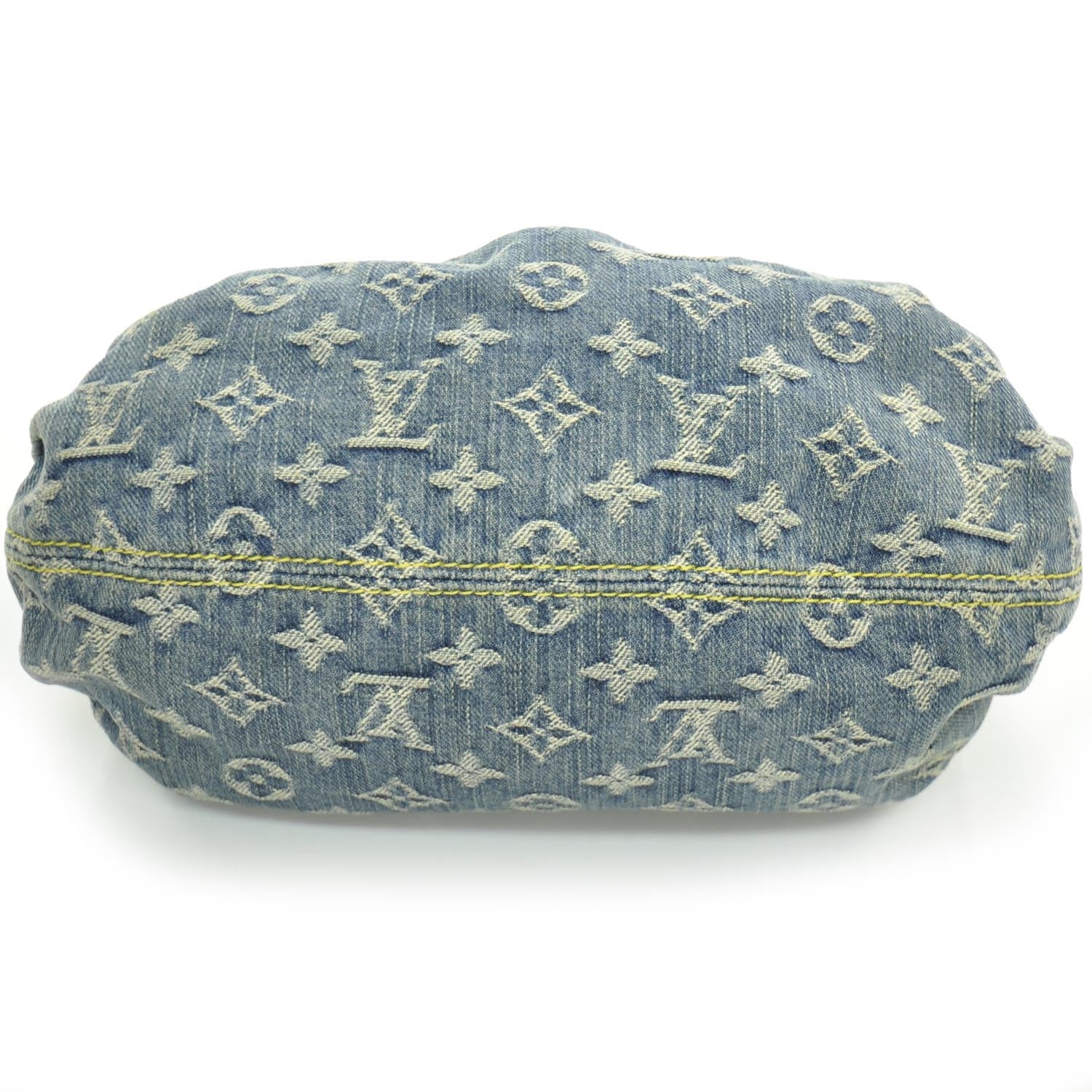 Louis Vuitton Denim Pleaty Blue 4 of 8