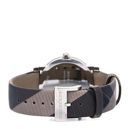 Burberry Stainless Steel Calfskin 38mm Heritage Nova Check Quartz Watch Brown BU1774 3 of 5