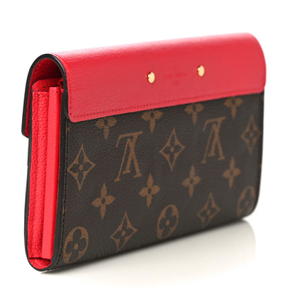 Louis Vuitton Monogram Pallas Wallet Cherry 3 of 14