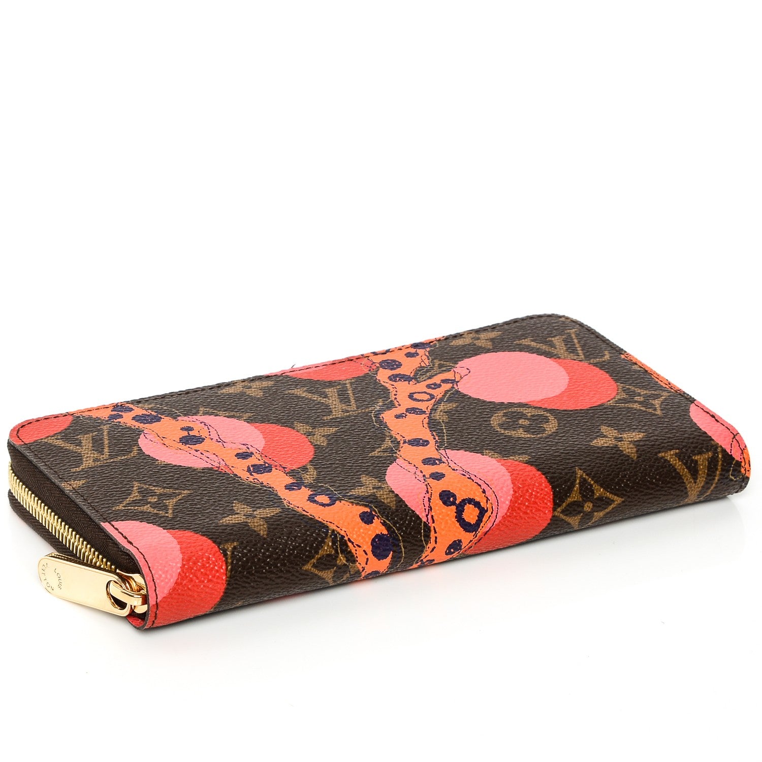 Louis Vuitton Monogram Ramages Zippy Wallet 4 of 6