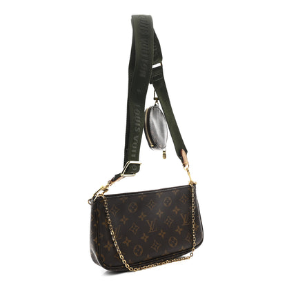 Louis Vuitton Monogram Multi Pochette Accessories Kaki 3 of 12