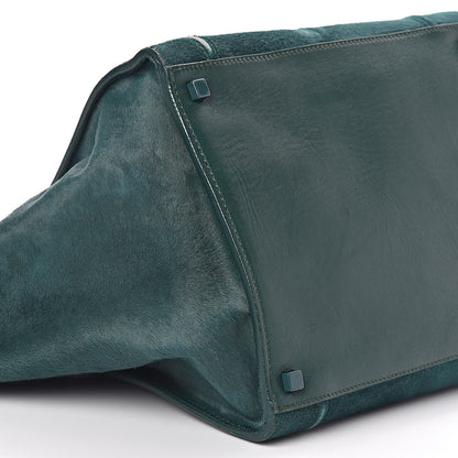 Celine Pony Hair Small Phantom Luggage Jade 13 of 16