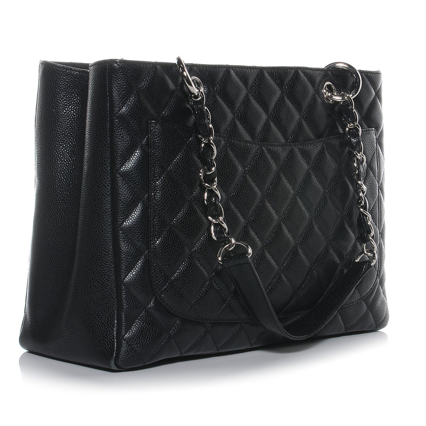Caviar Grand Shopping Tote GST Black