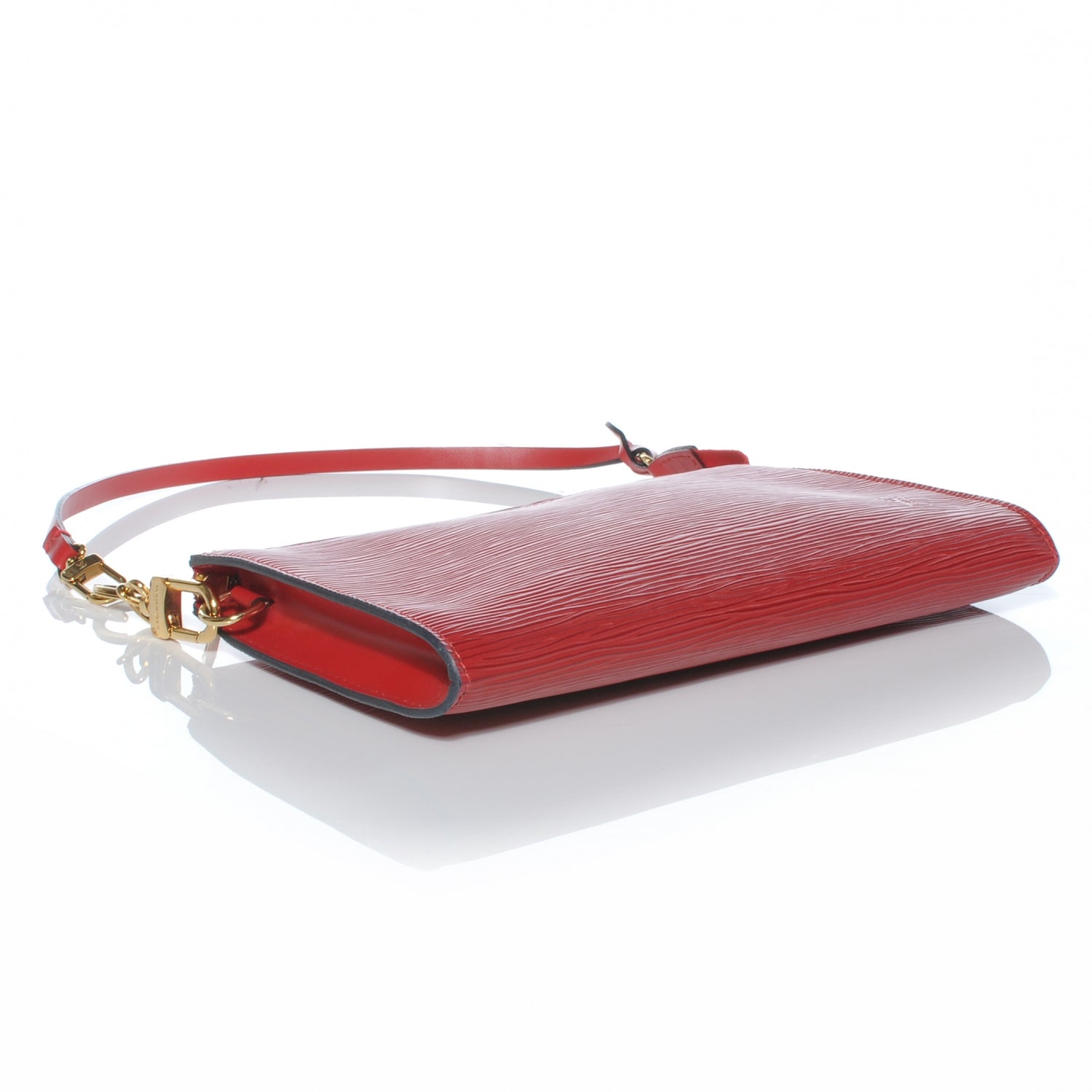 Louis Vuitton Epi Pochette Accessories 24 Red 4 of 7