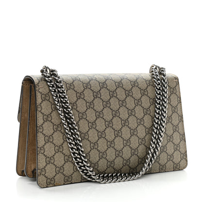 Gucci GG Supreme Monogram Small Dionysus Shoulder Bag Taupe 3 of 15