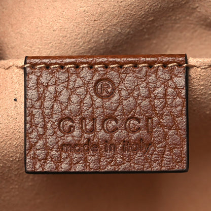 Gucci New Denim GG Monogram Dollar Calfskin Mini Ophidia Shoulder Bag Blue Tea Cuir Epilog 6 of 9