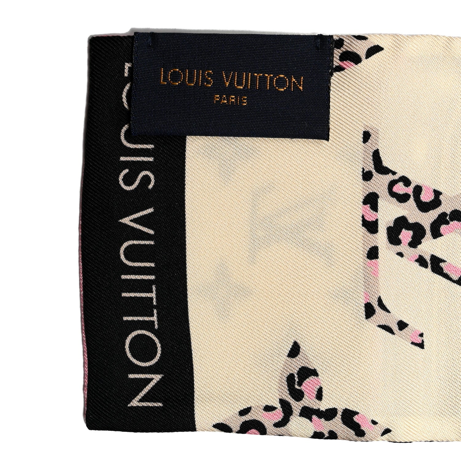 Louis Vuitton Silk Monogram Wild At Heart Bandeau Cream 3 of 3