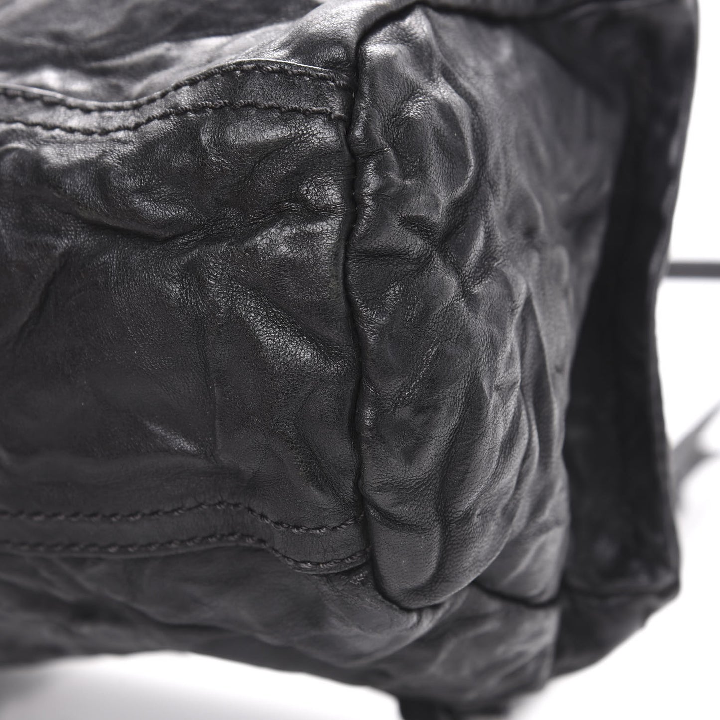 Tumbled Sheepskin Mini Pandora Black