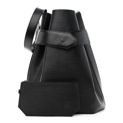 Louis Vuitton Epi Sac D'Epaule GM Black 1 of 10