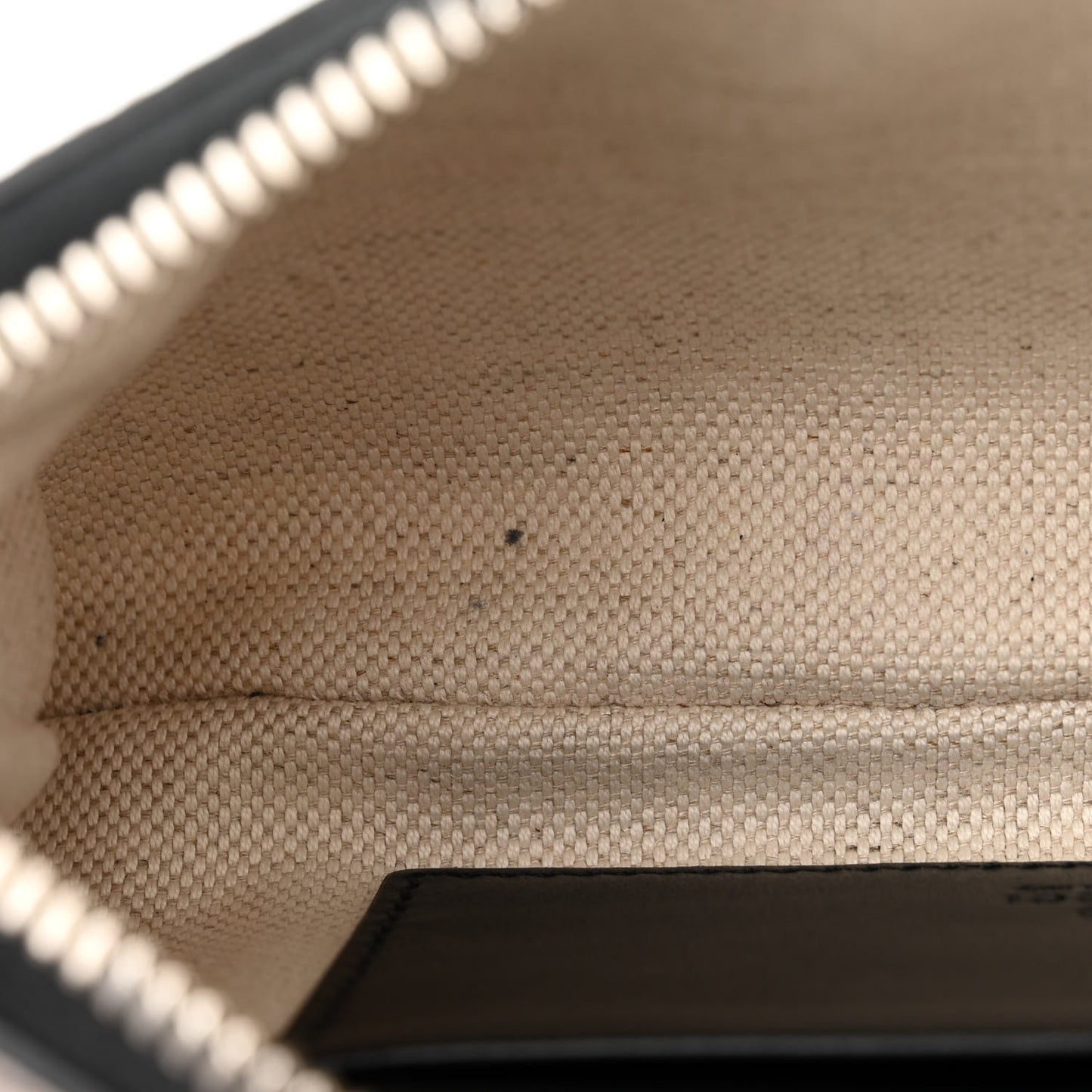 GG Supreme Monogram Kingsnake Zip Pouch Black