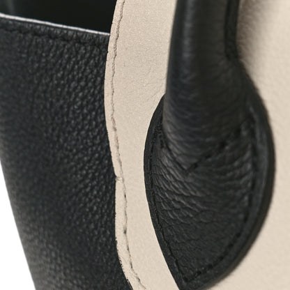 Louis Vuitton Calfskin Mechanical Flowers Lockme Backpack Black White 15 of 17