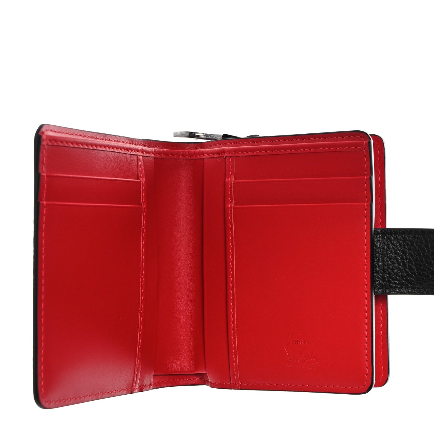 Calfskin Mini Paloma Wallet Black