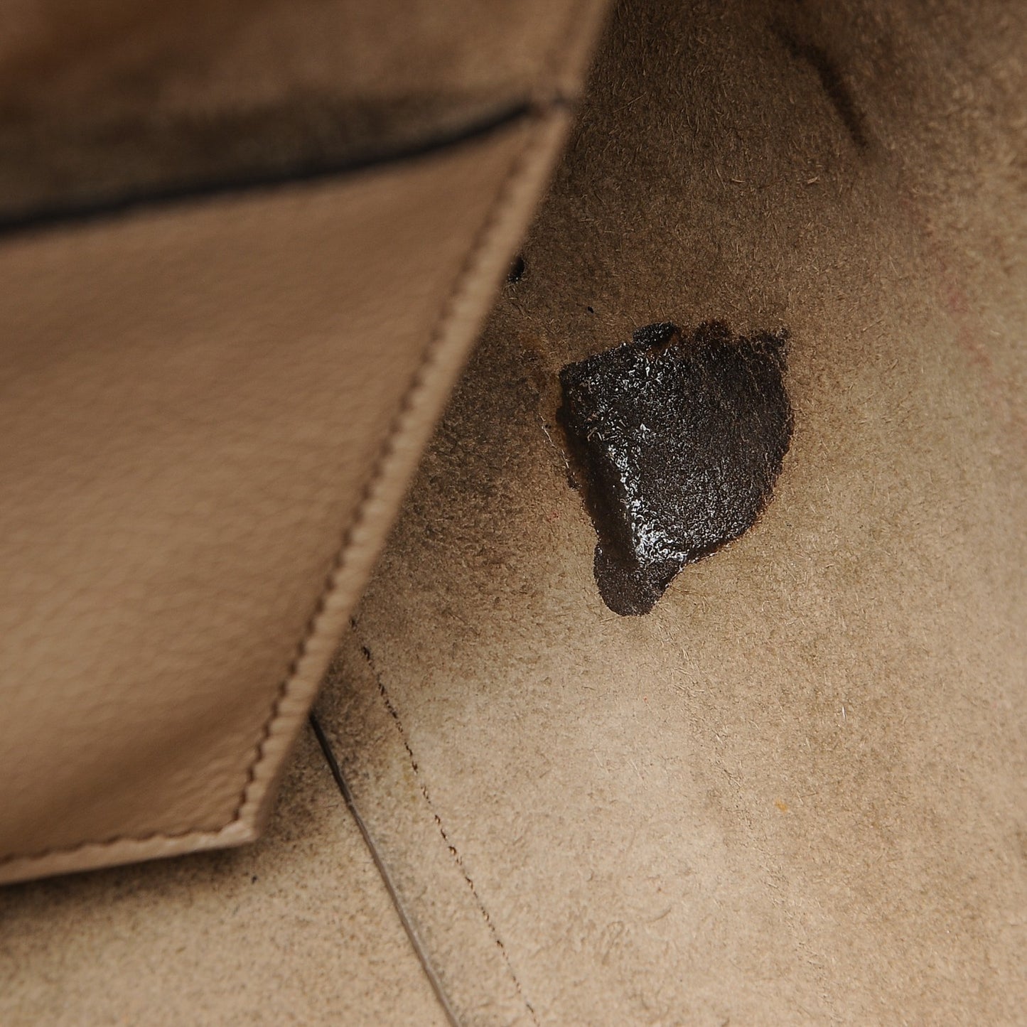 Baby Grained Calfskin Mini Belt Bag Dune