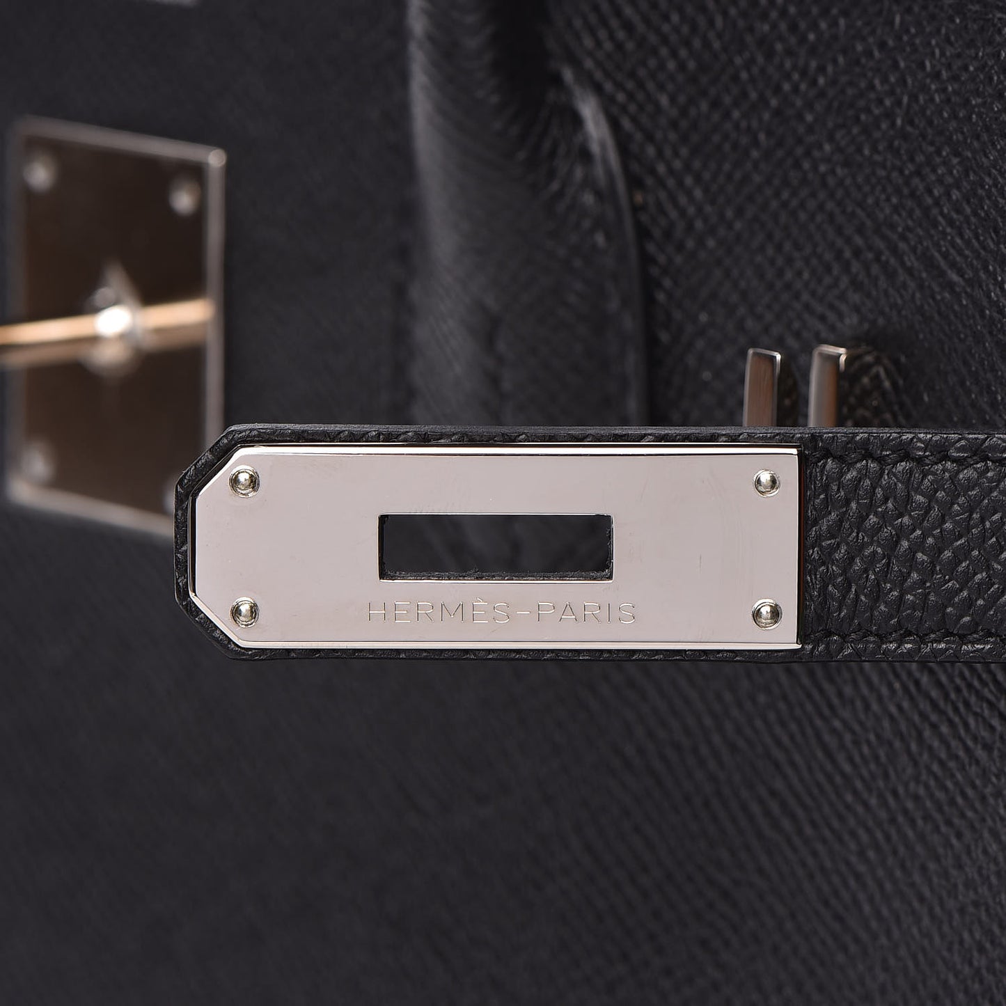 Epsom Birkin 30 Black