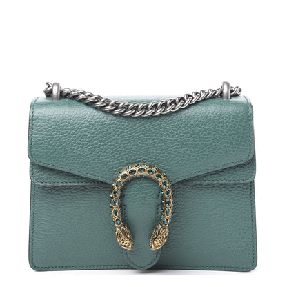 Gucci Calfskin Mini Dionysus Shoulder Bag Emerald 1 of 9