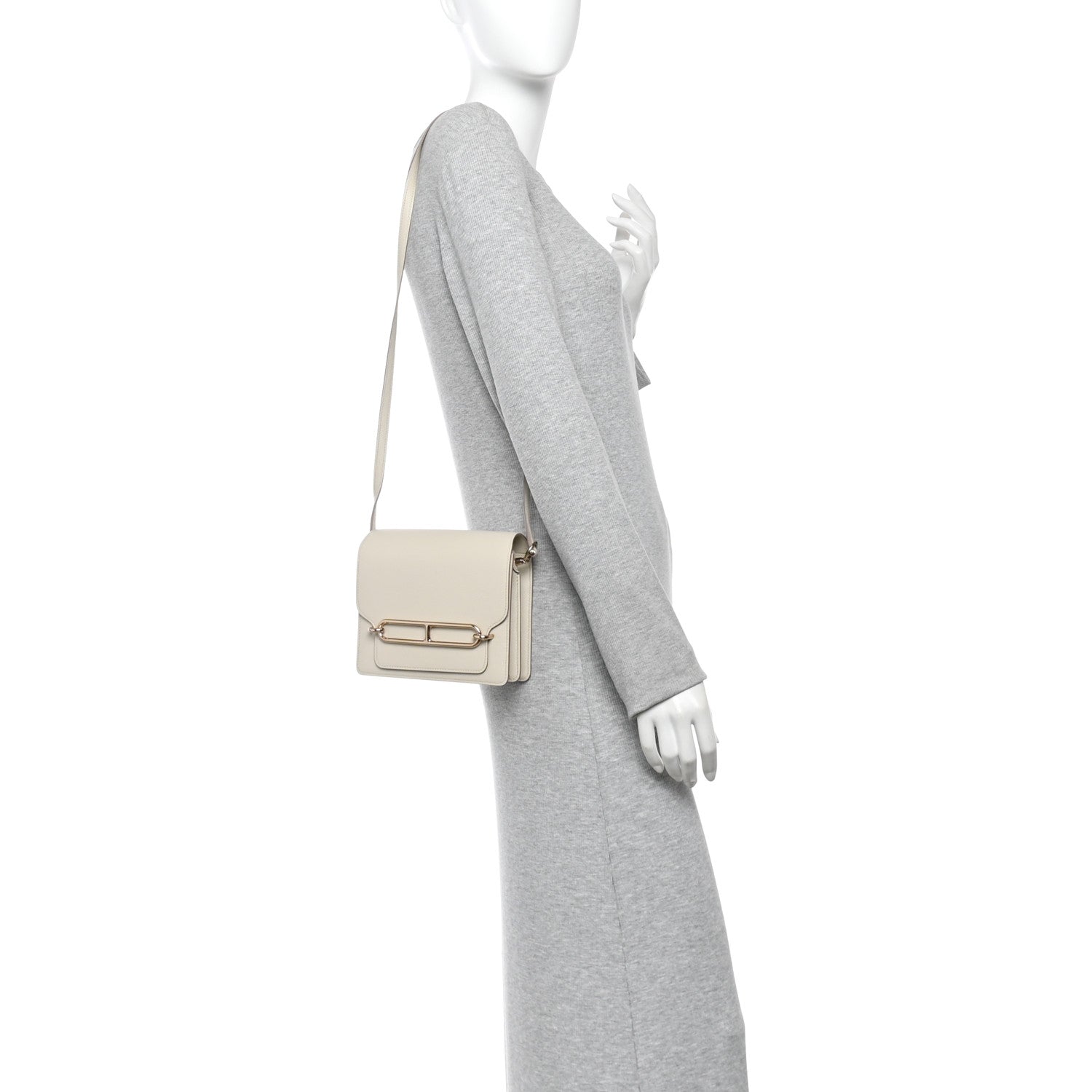 Hermes Evercolor Mini Sac Roulis Beton 2 of 11