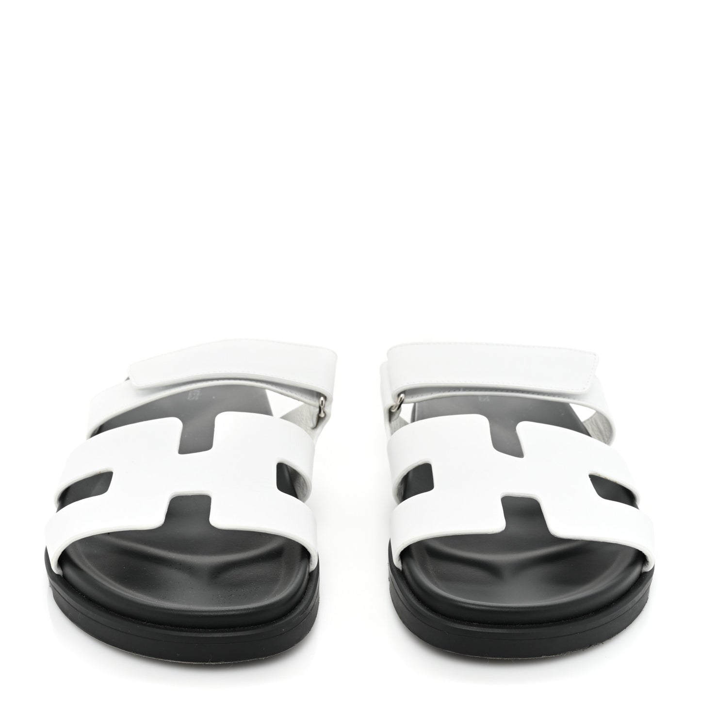 Calfskin Womens Chypre Sandals 41 White